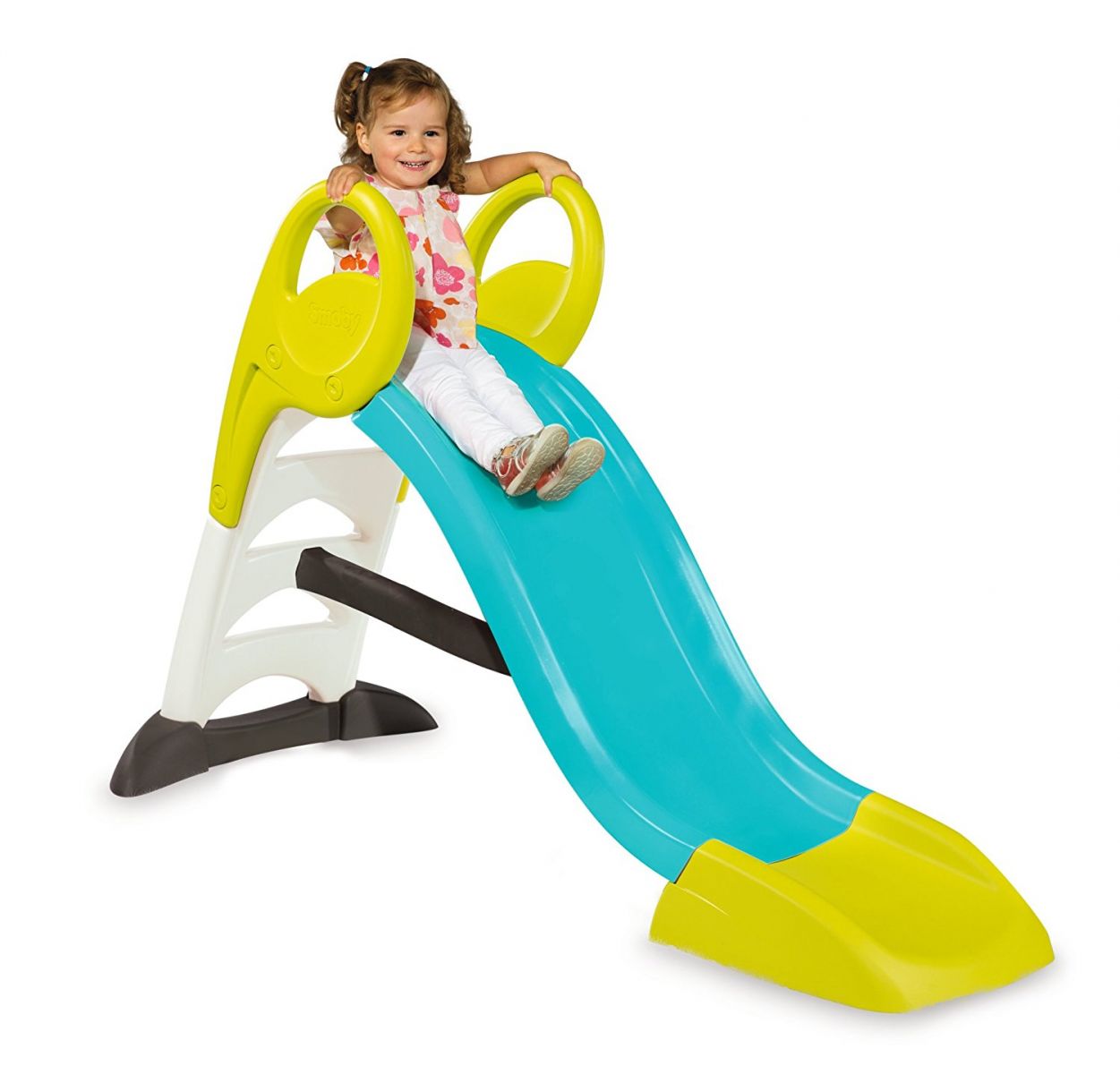 Smoby Medium Garden Slide Blue, Childrens Outdoor Slides, Water Slides